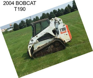 2004 BOBCAT T190