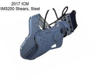 2017 ICM IMS200 Shears, Steel