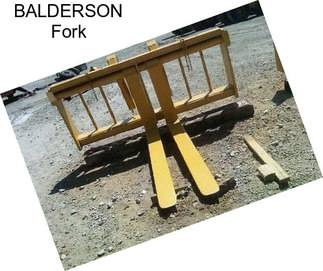 BALDERSON Fork