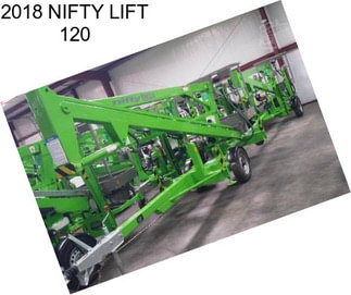 2018 NIFTY LIFT 120