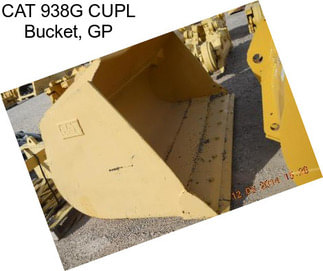 CAT 938G CUPL Bucket, GP