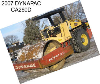 2007 DYNAPAC CA260D