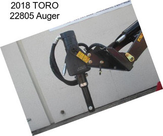 2018 TORO 22805 Auger