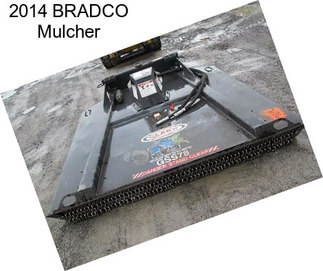 2014 BRADCO Mulcher