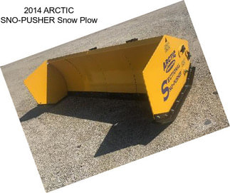 2014 ARCTIC SNO-PUSHER Snow Plow