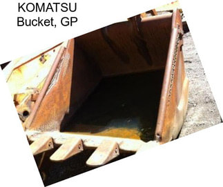 KOMATSU Bucket, GP