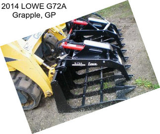 2014 LOWE G72A Grapple, GP