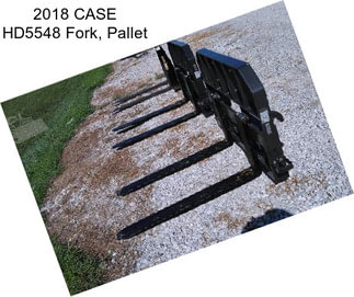 2018 CASE HD5548 Fork, Pallet