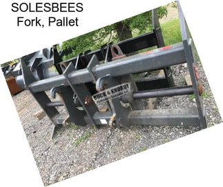 SOLESBEES Fork, Pallet