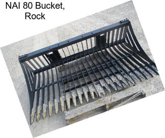 NAI 80 Bucket, Rock