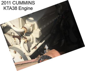2011 CUMMINS KTA38 Engine