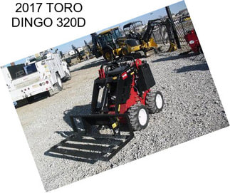 2017 TORO DINGO 320D