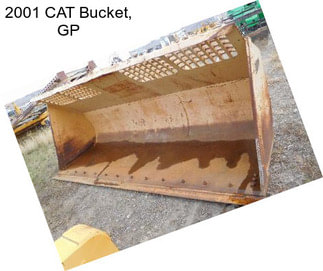 2001 CAT Bucket, GP