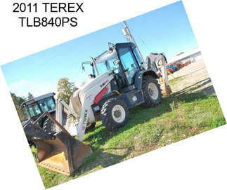 2011 TEREX TLB840PS