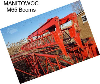 MANITOWOC M65 Booms