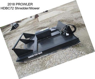 2018 PROWLER HDBC72 Shredder/Mower