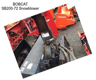 BOBCAT SB200-72 Snowblower