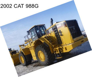 2002 CAT 988G