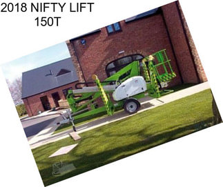 2018 NIFTY LIFT 150T