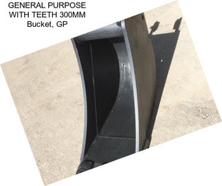 GENERAL PURPOSE WITH TEETH 300MM Bucket, GP