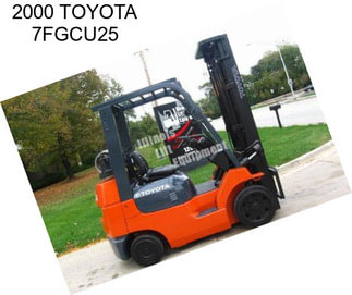 2000 TOYOTA 7FGCU25