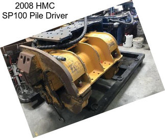 2008 HMC SP100 Pile Driver