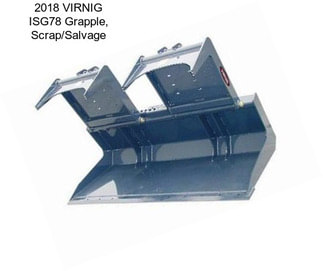 2018 VIRNIG ISG78 Grapple, Scrap/Salvage