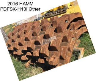 2016 HAMM PDFSK-H13I Other