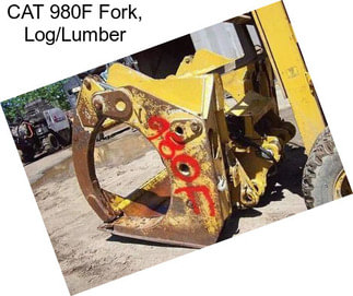 CAT 980F Fork, Log/Lumber