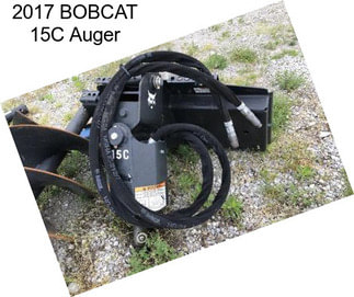 2017 BOBCAT 15C Auger