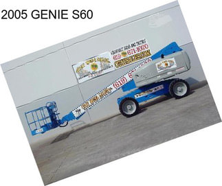 2005 GENIE S60