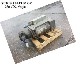 DYNASET HMG 20 KW 230 VDC Magnet