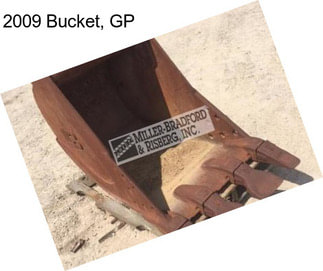 2009 Bucket, GP