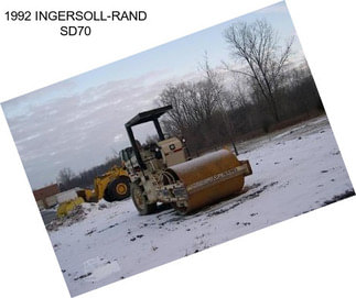 1992 INGERSOLL-RAND SD70