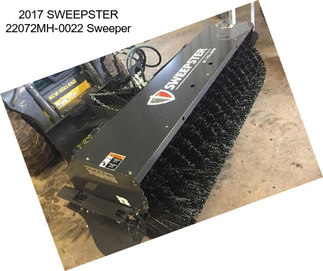 2017 SWEEPSTER 22072MH-0022 Sweeper