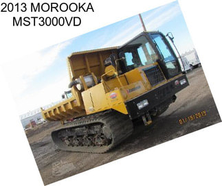 2013 MOROOKA MST3000VD