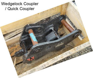 Wedgelock Coupler / Quick Coupler