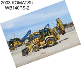2003 KOMATSU WB140PS-2