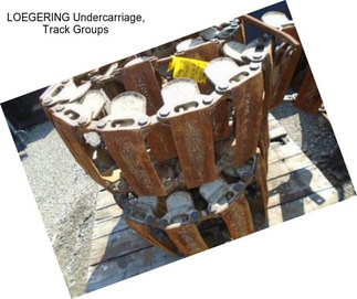 LOEGERING Undercarriage, Track Groups