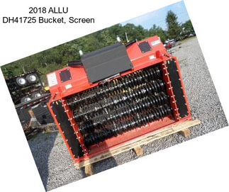 2018 ALLU DH41725 Bucket, Screen