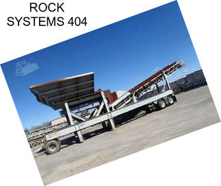 ROCK SYSTEMS 404