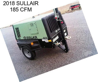 2018 SULLAIR 185 CFM