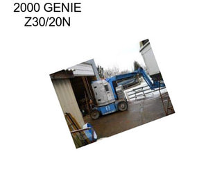 2000 GENIE Z30/20N