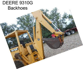 DEERE 9310G Backhoes