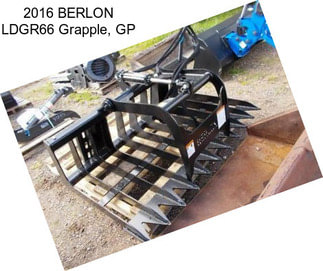 2016 BERLON LDGR66 Grapple, GP