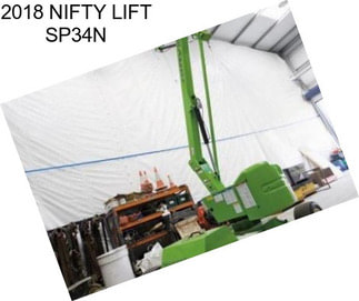 2018 NIFTY LIFT SP34N