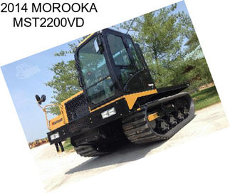 2014 MOROOKA MST2200VD