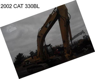 2002 CAT 330BL