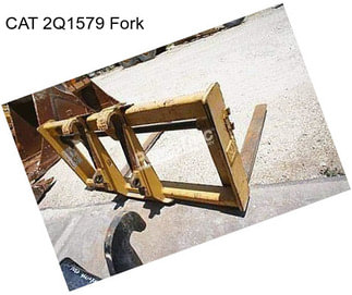 CAT 2Q1579 Fork