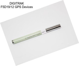 DIGITRAK F5D19/12 GPS Devices